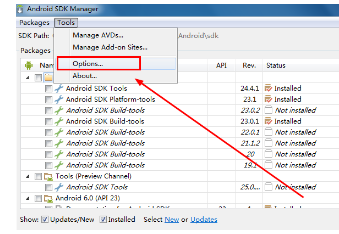 Win7ϵͳandroid sdk manager ûзΰ죿